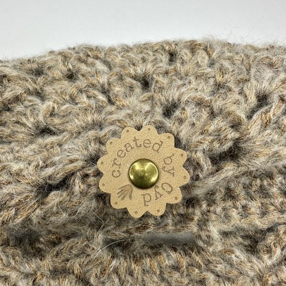 Handmade New Copper Juliet Hobbii Metallico Fine Wool Knit Beanie - Adult M/L - Picture 7 of 10
